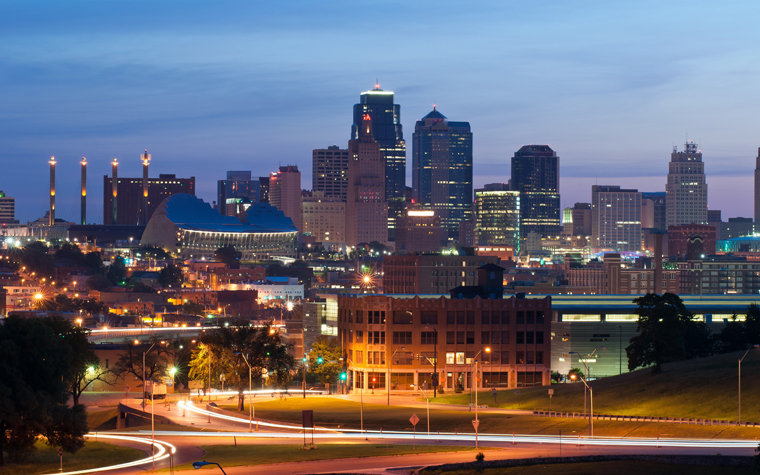 Downtown Kansas City Courtesy of Shutterstock
