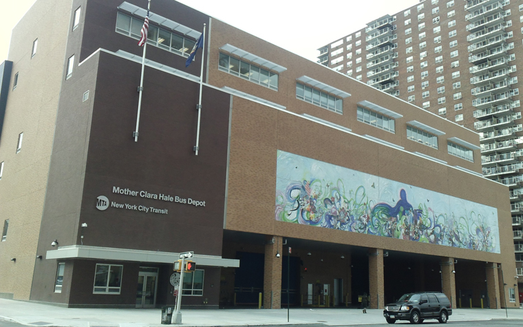 Mother Clara Hale Bus Depot Courtesy of Wikimedia Commons