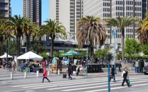 SFMTA begins Powell Street Safety and Sidewalk Improvement Pilot